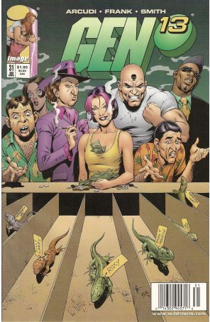 Gen13 31 (Newsstand) published by Image with cover art by Gary Frank