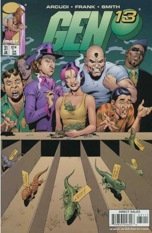Gen13 31 published by Image with cover art by Gary Frank