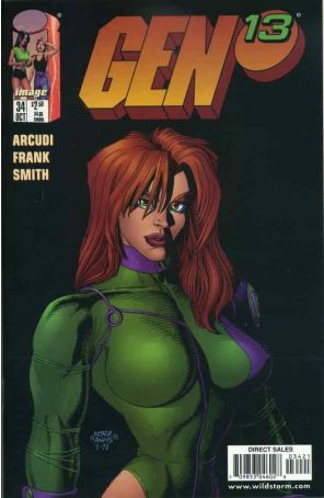 Gen13 34A published by Image with cover art by Arthur Adams