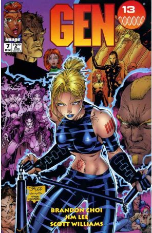 Gen13 7 published by Image with cover art by Jim Lee