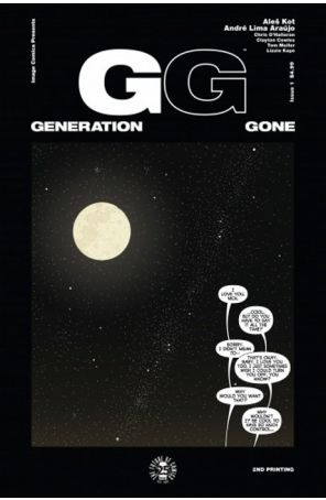 Generation Gone 1 (2nd) published by Image with cover art by Andre Araujo