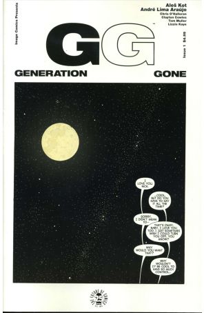 Generation Gone 1 published by Image with cover art by Andre Araujo