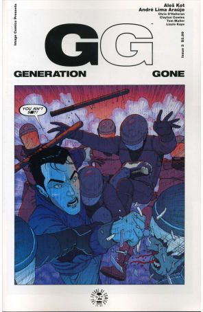 Generation Gone 3 published by Image with cover art by Andre Araujo