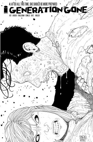 Generation Gone 4C published by Image with cover art by Andre Araujo