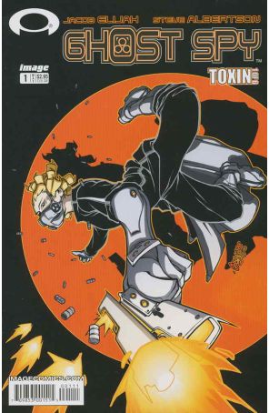 Ghost Spy 1 published by Image with cover art by Jacob Elijah