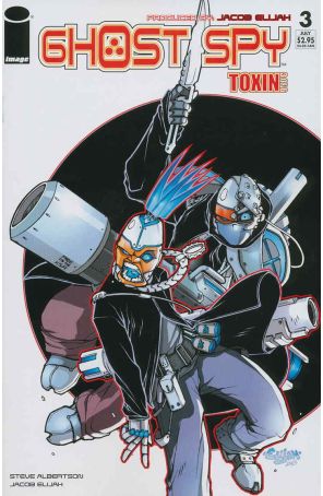 Ghost Spy 3 published by Image with cover art by Jacob Elijah