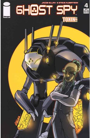 Ghost Spy 4 published by Image with cover art by Jacob Elijah