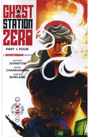 Ghost Station Zero 4A published by Image with cover art by Shari Chankhamma