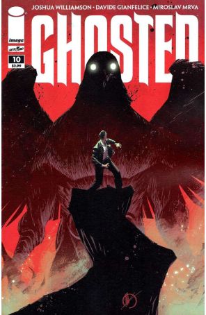 Ghosted 10 published by Image with cover art by Matteo Scalera