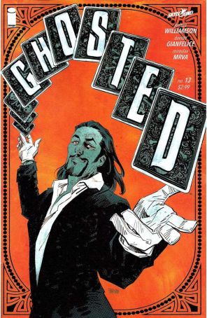 Ghosted 13 published by Image with cover art by Goran Sudzuka