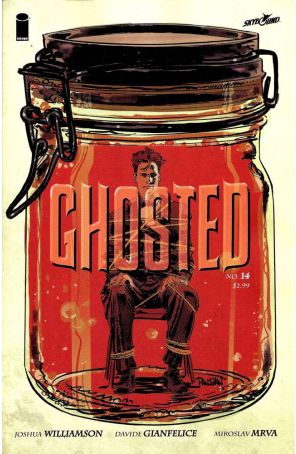 Ghosted 14 published by Image with cover art by Dan Panosian