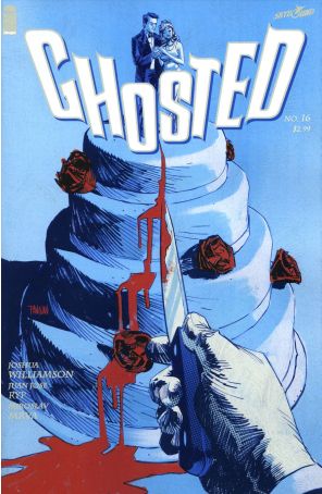 Ghosted 16 published by Image with cover art by Dan Panosian