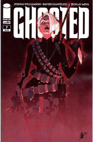 Ghosted 7 published by Image with cover art by Matteo Scalera