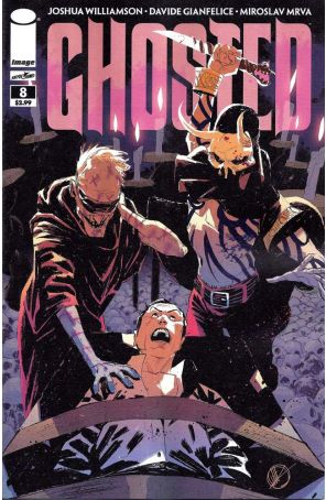 Ghosted 8 published by Image with cover art by Matteo Scalera