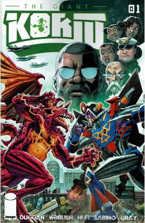 Giant Kokju 1A published by Image with cover art by Scott Koblish