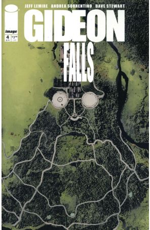 Gideon Falls 4A published by Image with cover art by Andrea Sorrentino