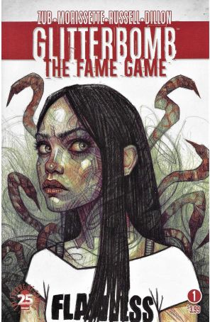 Glitterbomb: The Fame Game 1B published by Image with cover art by Rebeca Puebla