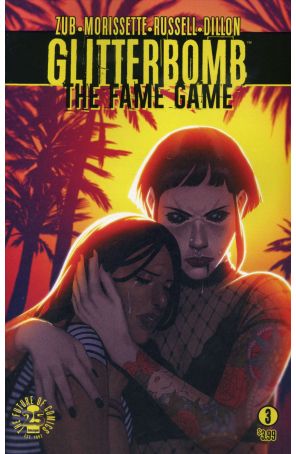 Glitterbomb: The Fame Game 3A published by Image with cover art by Djibril Morissette-phan