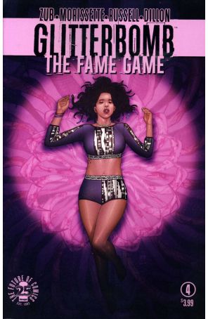 Glitterbomb: The Fame Game 4A published by Image with cover art by Djibril Morissette-phan