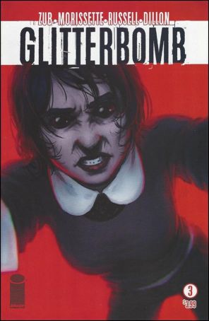 Glitterbomb 3A published by Image with cover art by Djibril Morissette-Phan