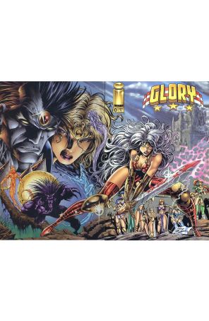 Glory 0 published by Image with cover art by Mike Deodato Jr.