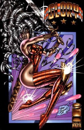 Glory 1 published by Image with cover art by Mike Deodato Jr.