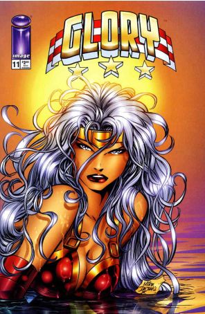Glory 11 published by Image with cover art by Mike Deodato Jr.