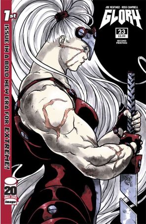 Glory 23 (2nd) published by Image with cover art by Ross Campbell