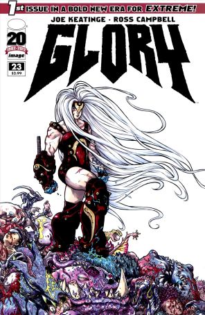 Glory 23 published by Image with cover art by Ross Campbell
