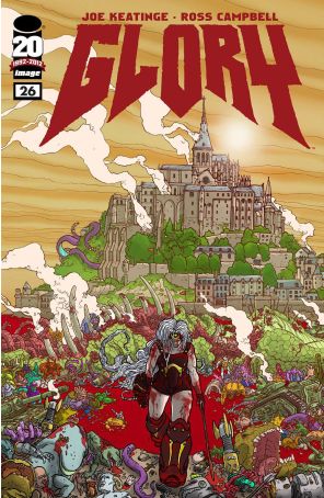 Glory 26 published by Image with cover art by Ross Campbell