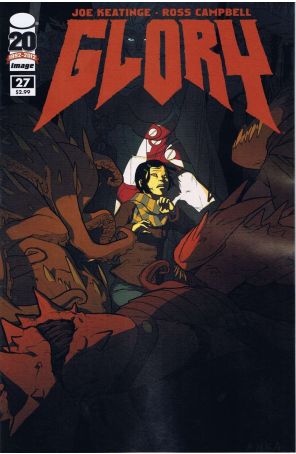 Glory 27 published by Image with cover art by Kris Anka