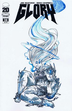 Glory 28 published by Image with cover art by Kris Anka