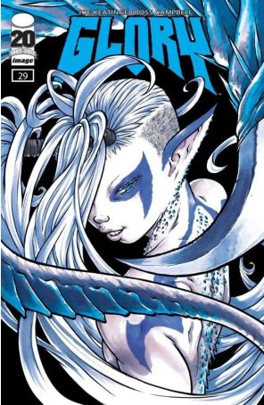 Glory 29 published by Image with cover art by Ross Campbell