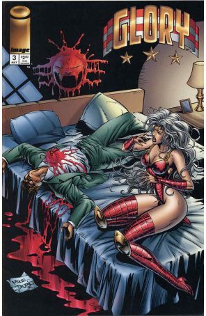 Glory 3 published by Image with cover art by Mike Deodato Jr. and Christian Lichtner