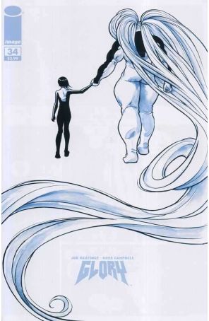 Glory 34 published by Image with cover art by Ross Campbell