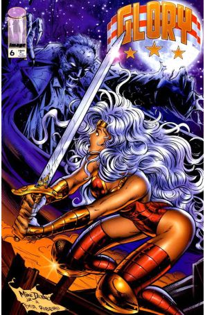 Glory 6 published by Image with cover art by Mike Deodato Jr. and Emir Ribeiro