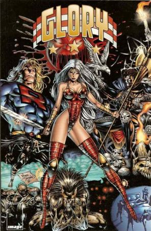 Glory TPB 1 published by Image with cover art by Mike Deodato Jr.