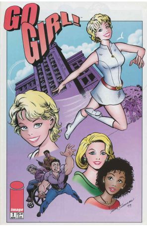 Go Girl! 1 published by Image with cover art by Anne Timmons