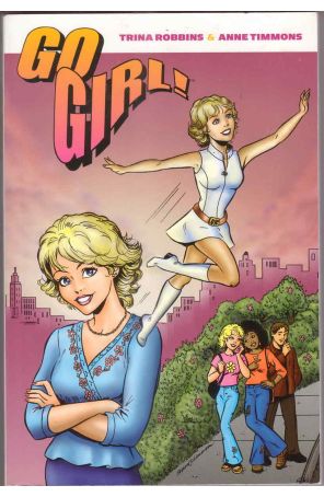 Go Girl! TPB 1 published by Image with cover art by Anne Timmons