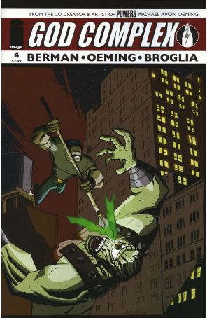 God Complex 4 published by Image with cover art by Michael Avon Oeming