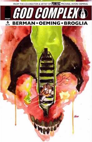 God Complex 6 published by Image with cover art by Michael Avon Oeming