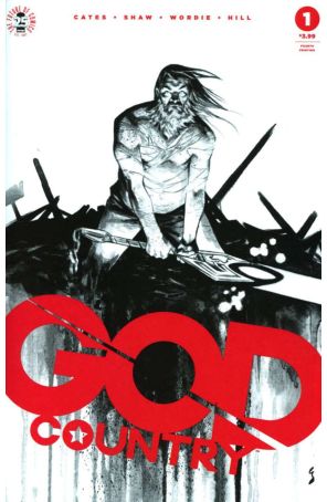 God Country 1 (4th) published by Image with cover art by Geoff Shaw and Dave Stewart