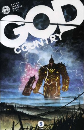 God Country 5A published by Image with cover art by Geoff Shaw