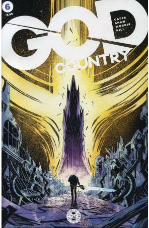God Country 6A published by Image with cover art by Geoff Shaw
