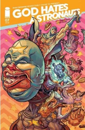 God Hates Astronauts (2nd Series) 7B published by Image with cover art by Aaron Conley
