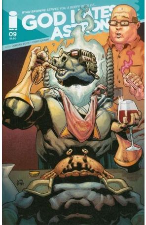 God Hates Astronauts (2nd Series) 9B published by Image with cover art by Ryan Stegman
