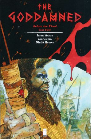 The Goddamned 4A published by Image with cover art by R. M. Guera