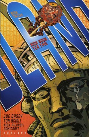 Godland 12 published by Image with cover art by Tom Scioli