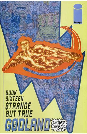 Godland 16 published by Image with cover art by Tom Scioli