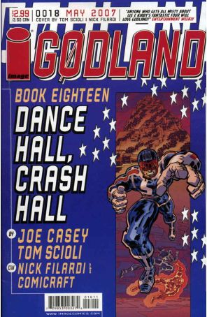 Godland 18 published by Image with cover art by Tom Scioli